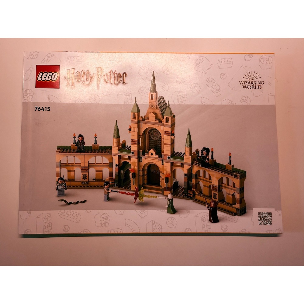 LEGO Harry Potter The Battle of Hogwarts 76415 Instruction Manual Only